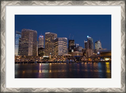 Framed Darling Harbour, Sydney, New South Wales, Australia Print