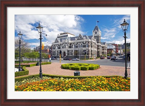 Framed Law Courts, Dunedin, South Island, New Zealand Print