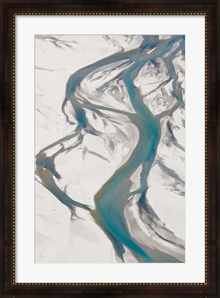 Framed Dart River, near Glenorchy, Queenstown Region, South Island, New Zealand Print