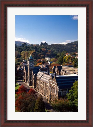 Framed University of Otago, Dunedin, New Zealand Print