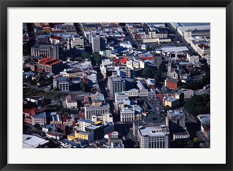 Framed Dunedin City, New Zealand Print