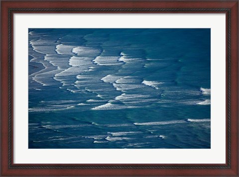 Framed Waves at the Avon and Heathcote Rivers, Christchurch, New Zealand Print