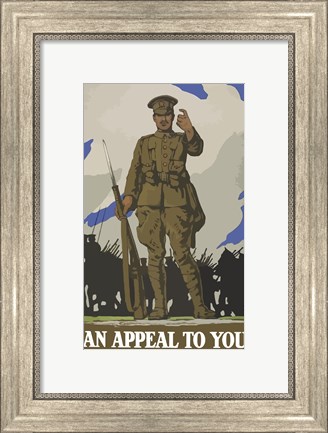 Framed Appeal to You Print