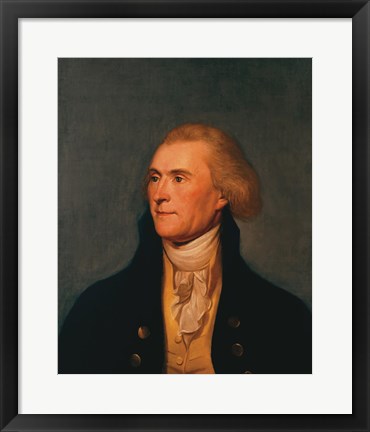 Framed Thomas Jefferson Print