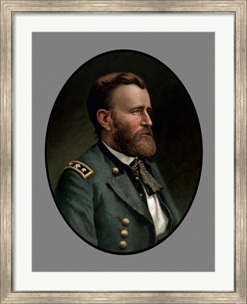 Framed Ulysses S Grant Print