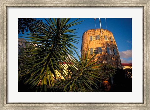 Framed Bluebeard&#39;s Castle, St Thomas, Caribbean Print