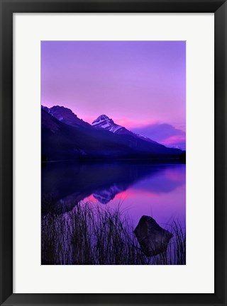 Framed Moraine Lake, Banff National Park, Alberta, Canada Print