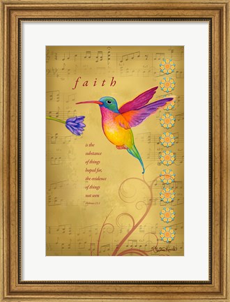 Framed Faith Print