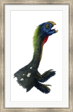 Framed Watercolor Portrait of Ajancingenia Yanshini Print