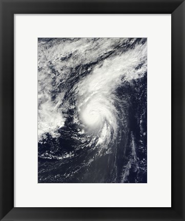 Framed Hurricane Philippe Print