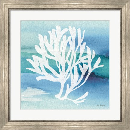 Framed Sea Life Coral I Print