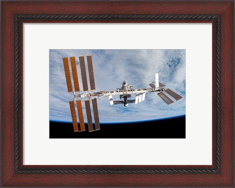 Framed International Space Station 5 Print