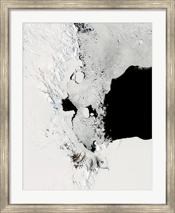 Framed Ross Sea, Antarctica Print