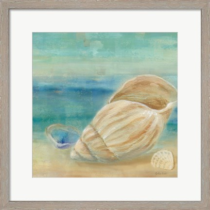 Framed Horizon Shells II Print