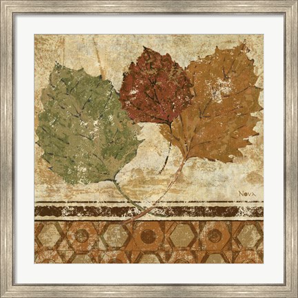 Framed Golden Autumn II Print