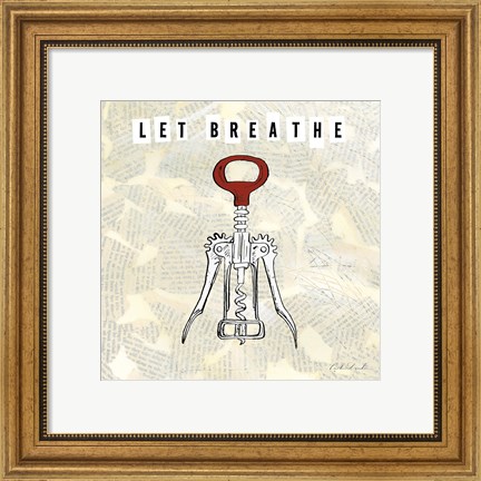 Framed Kitchen Utensils IV Print