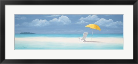 Framed Perfect Office Beach Print