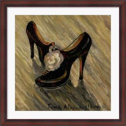 Framed Shoes Print