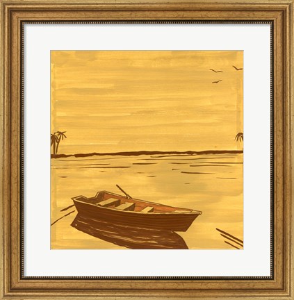 Framed Beach 32 Print