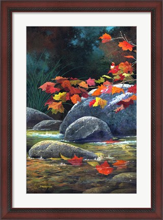 Framed Secluded Glade Print