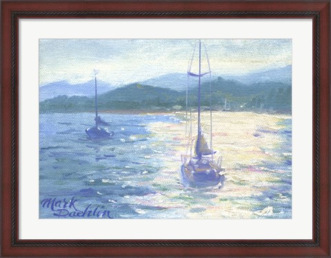 Framed Northshore Sailboat Print