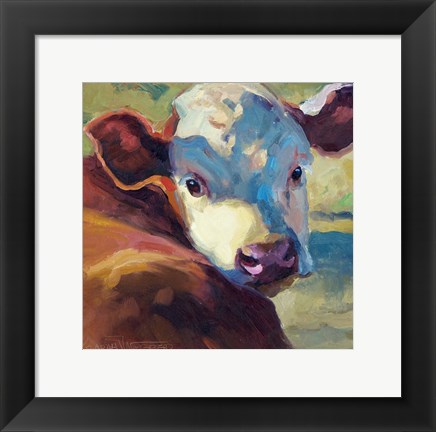 Framed Hereford Honey Print