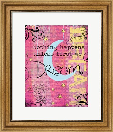 Framed Dream Print