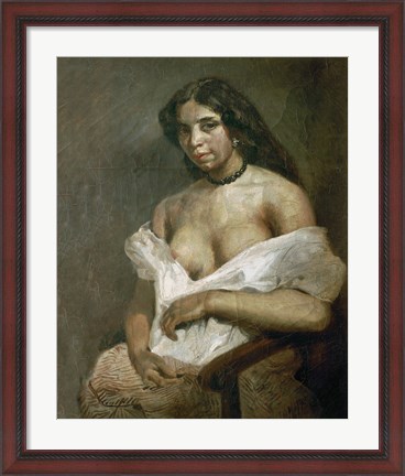 Framed Mulatto Woman Print