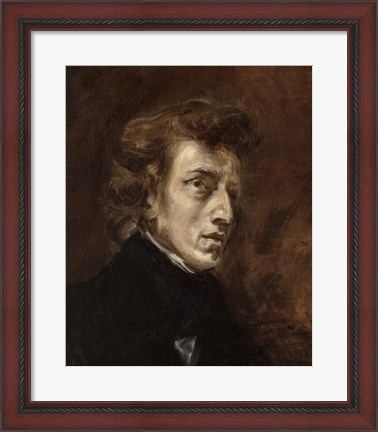 Framed Frederic Chopin, 1810-1849 Print