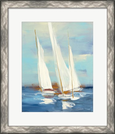 Framed Summer Regatta III Print