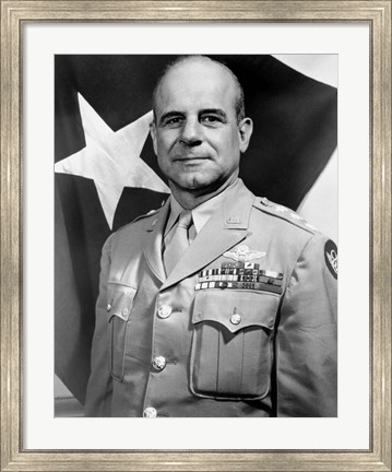 Framed General James Doolittle Print