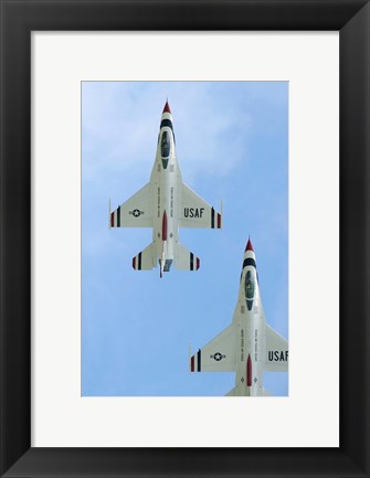 Framed United States Air Force Demonstration Team Thunderbirds Print