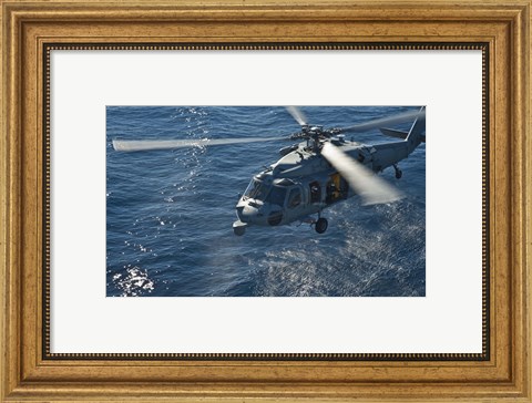 Framed MH-6OS Sea Hawk Print