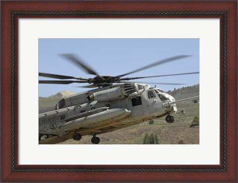 Framed CH-53 Super Stallion Print