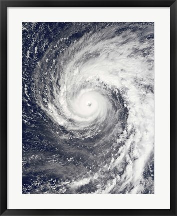 Framed Super Typhoon Podul Print