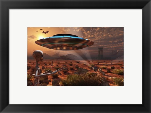 Framed Area 51 Print