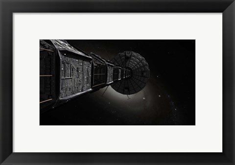 Framed Starship Print