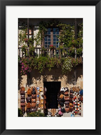 Framed Spain, Santillana del Mar, Medieval Town Buildings Print