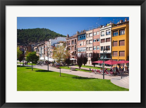 Framed Najera, La Rioja Region, Spain Print