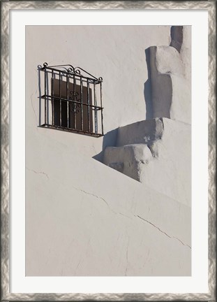 Framed Spain, Vejer de la Frontera, Town Buildings Print