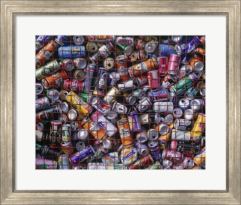 Framed Recycling, England Print