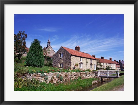 Framed Helmsley, North Yorkshire, England Print