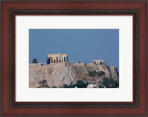 Framed Greece, Athens View of the Acropolis Print