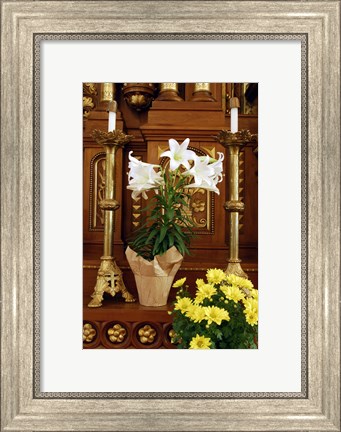 Framed Easter Altar Print