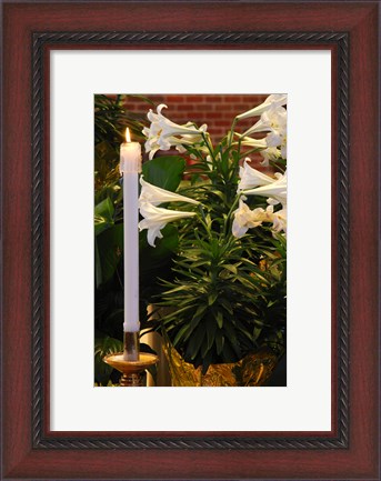 Framed Easter Flowers Print