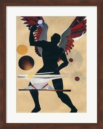 Framed Untitled (Wings) Print