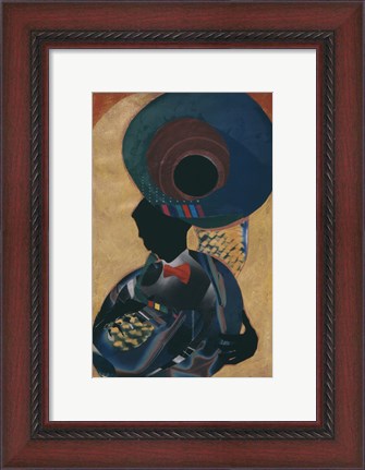 Framed Untitled (Musical Abstract) Print