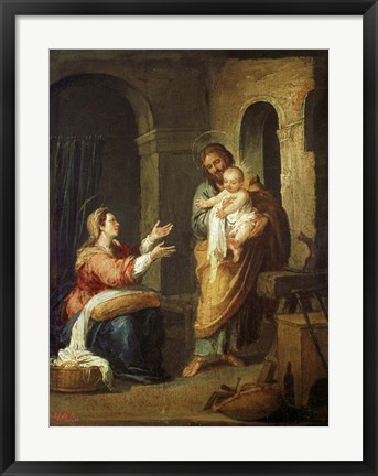 Framed Holy Family Print