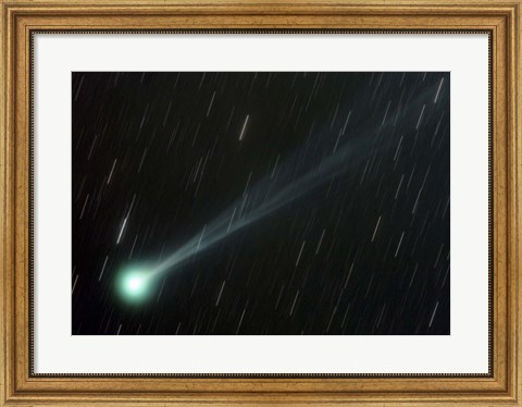 Framed Comet Lemmon Print