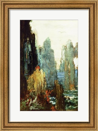 Framed Sirens, 1890 Print